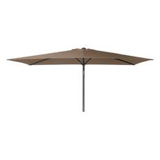 Alu Parasol Rektangulær 150x250 cm - Taupe
