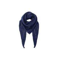 BCDELL knitted mini scarf - Navy