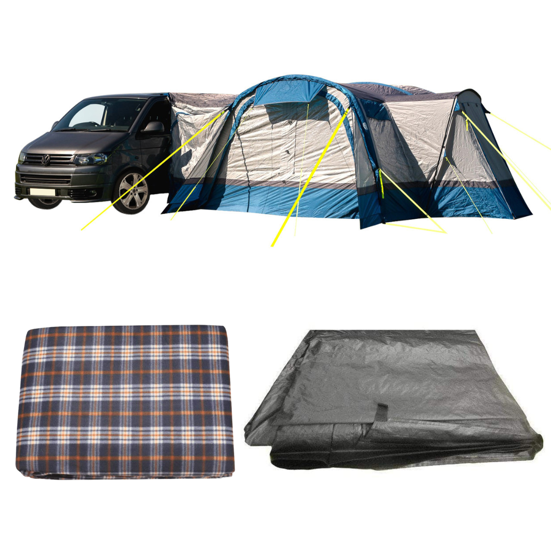 Cocoon Breeze® v2 Campervan Awning - Blue