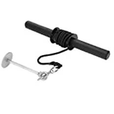 Dilwe Underarm handledsrulle, underarm handroller underarm tränare viktbärande styrka handledsläsare för hem gym fitness muskler träning bukstyrka magmuskel träning magstyrka magmuskel