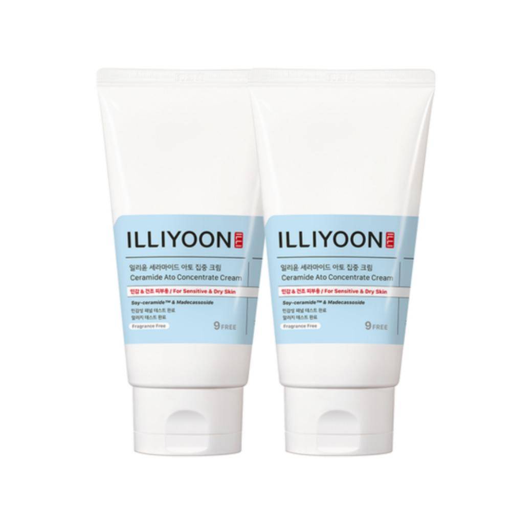 ILLIYOON Ceramide ATO Concentrate Cream 150ml – “Köp 1 Få 1 Gratis” Djupgående Barriärreparerande Fuktgivande Duo