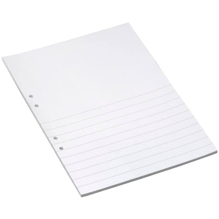 Arbetsblad A4 ½ sida linj 500f