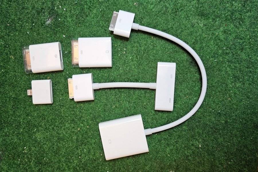 Apple-adaptrar och kablar