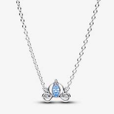 Pandora Disney Cinderella Sterling Silver Halsband Med Zirconia 393057C01-45