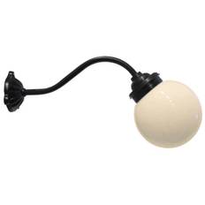 Gårdslampa 45gr krok glob18