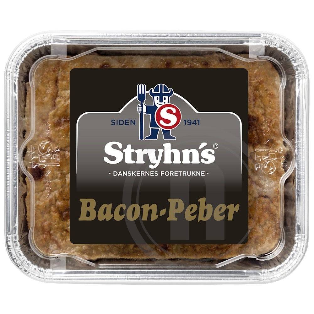 Bacon-peber leverpostej fra Stryhn's – Leveret med nemlig.com