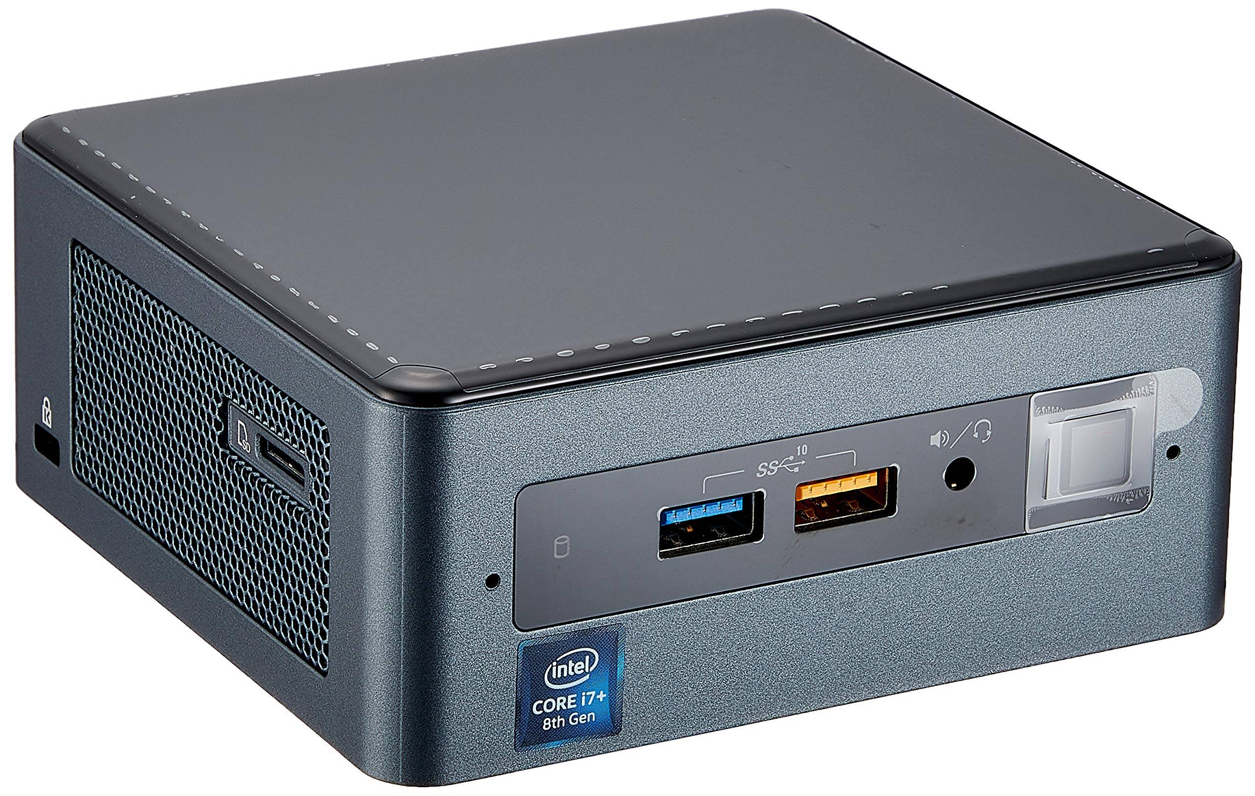 Intel NUC L10 Bean Canyon i7-8559U Mini PC with Optane32G, BOXNUC8I7BEHGA, 8GB RAM, 2TB HDD, and Windows 10 Home, Fully Assembled