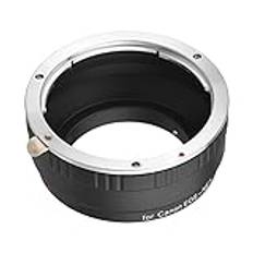 Andoer EOS-NEX kameralins adapter ring med Infinity Focus ersättning för Canon EOS objektiv till Sony Alpha NEX E monteringskameror NEX-3 NEX-5 NEX-5N A6000 A6500 NEX-C3 NEX-F3