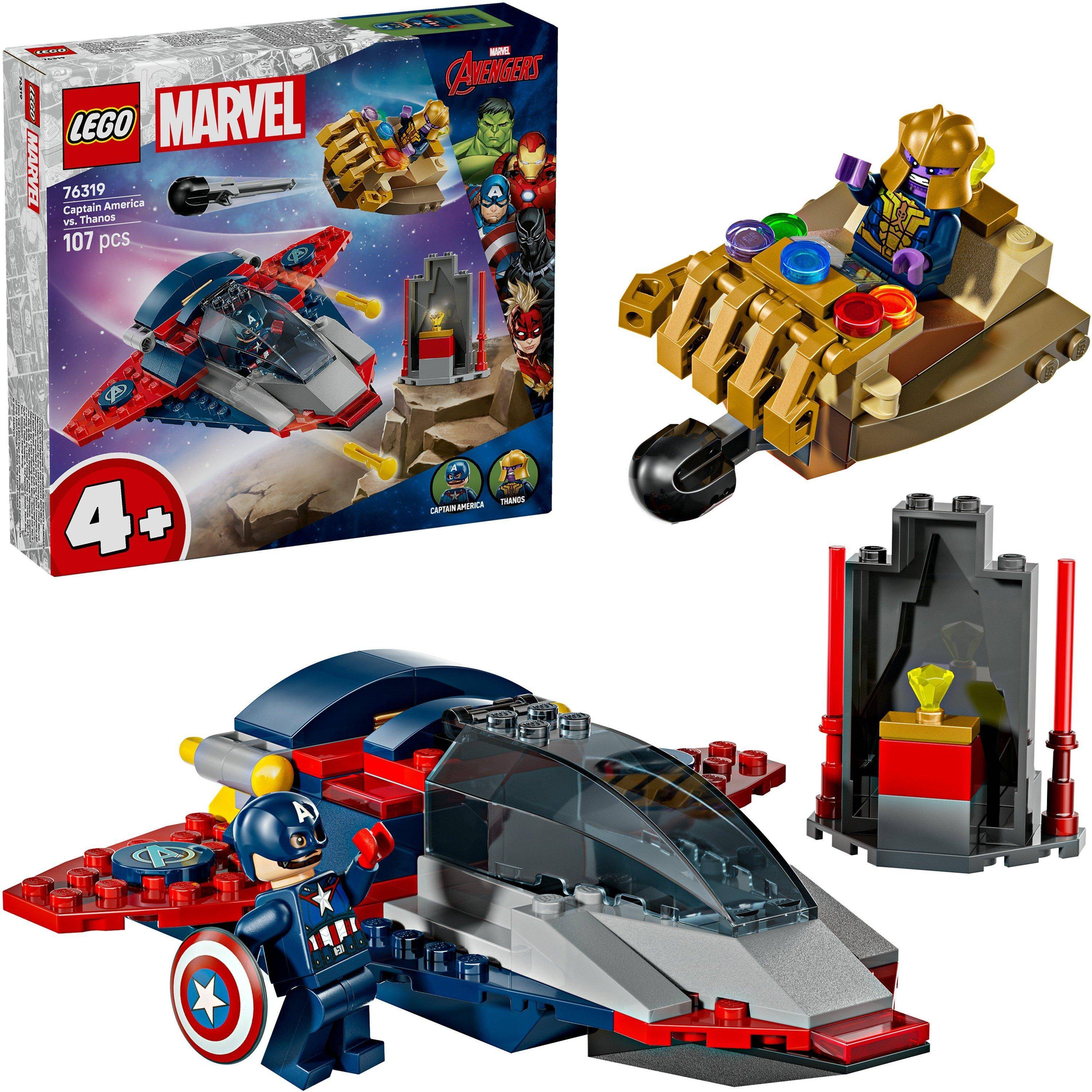 Lego Lego® Marvel 76319 Captain America Vs. Thanos With 2 Minifigures