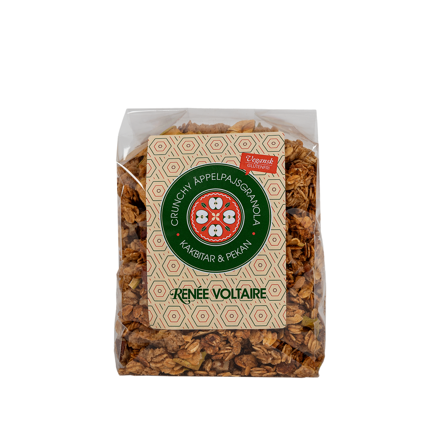 Crunchy Äppelpajsgranola - Kakbitar & Pekan