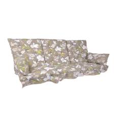 Hammockdynset låg rygg beige botanical