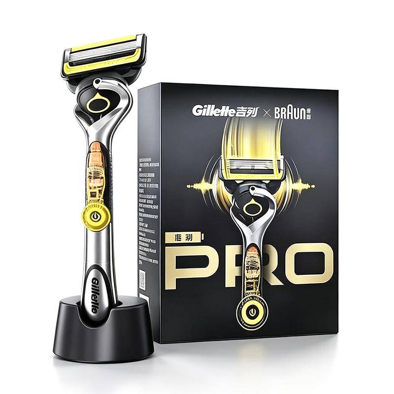 Gillette Fusion5 ProGlide Hybrid Pro Rakhyvel 1 Handtag 3 Rakbladshuvuden 1 Ställ black