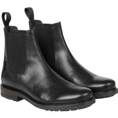 ANGULUS Chelsea Støvle med Logostrop Herr Stl. 42 - Boots Från Magasin - 2504/001 Black/black (42)