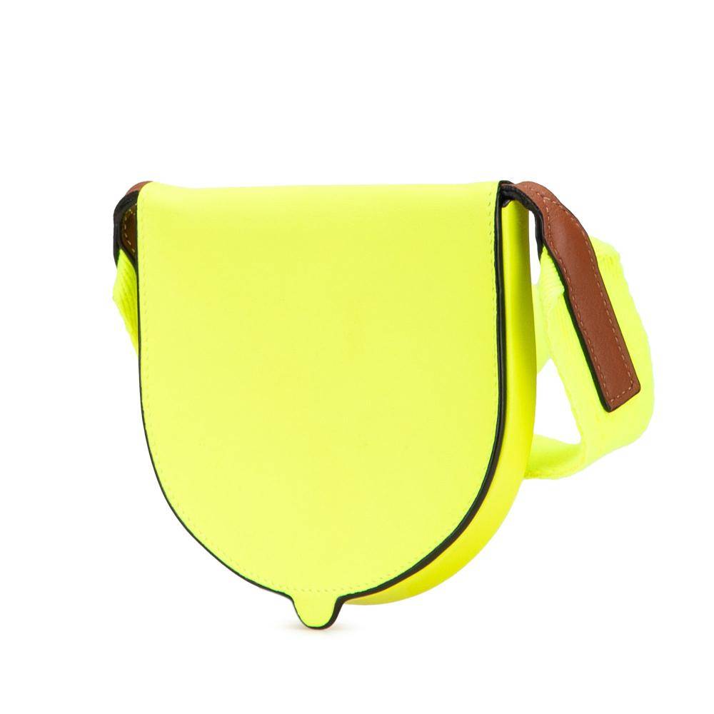 Loewe Vintage Crossbody Bag Stl.  - Yellow (L 12cm x W 11cm x D 2cm)