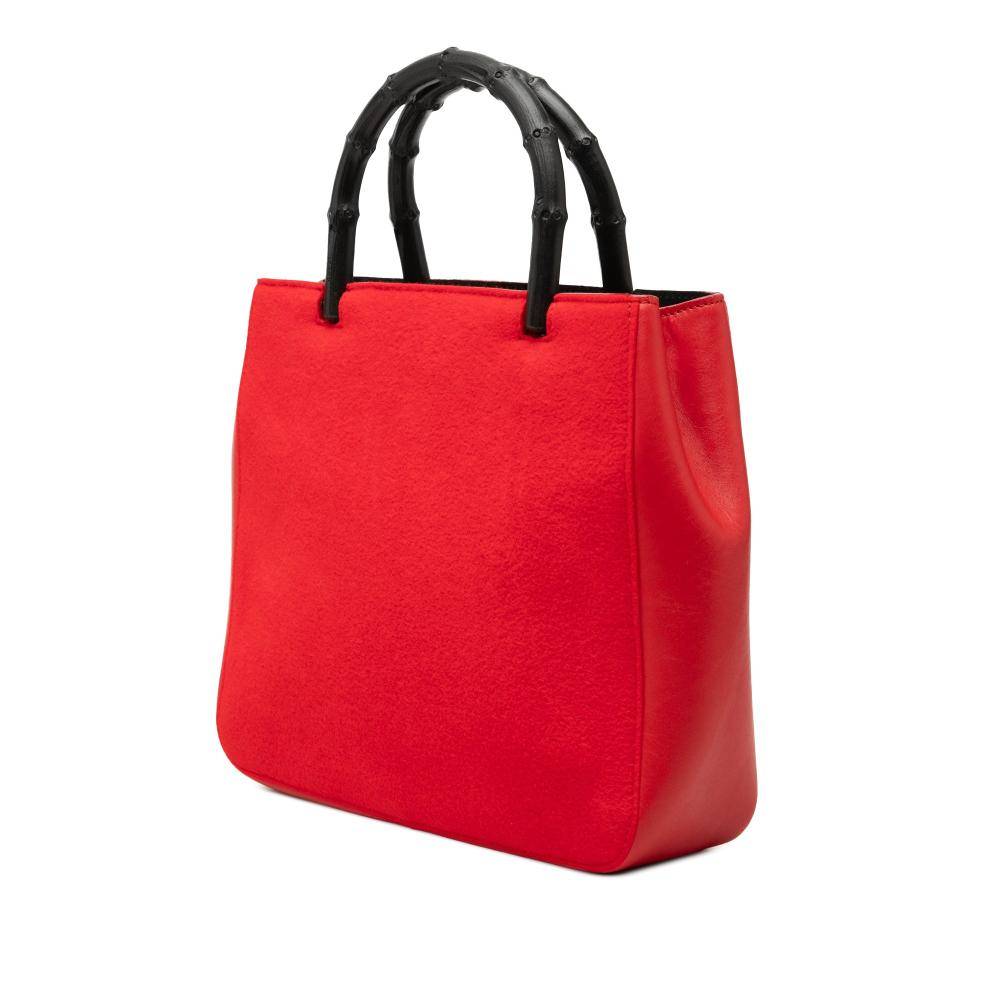 Gucci Vintage Gucci Bamboo L 22.50cm x W 25cm x D 7cm - Håndtasker hos Magasin.