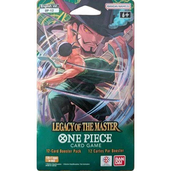 One Piece Card Game: Legacy of the Master Sleeved Booster Pack (OP-12) - Fuld moms