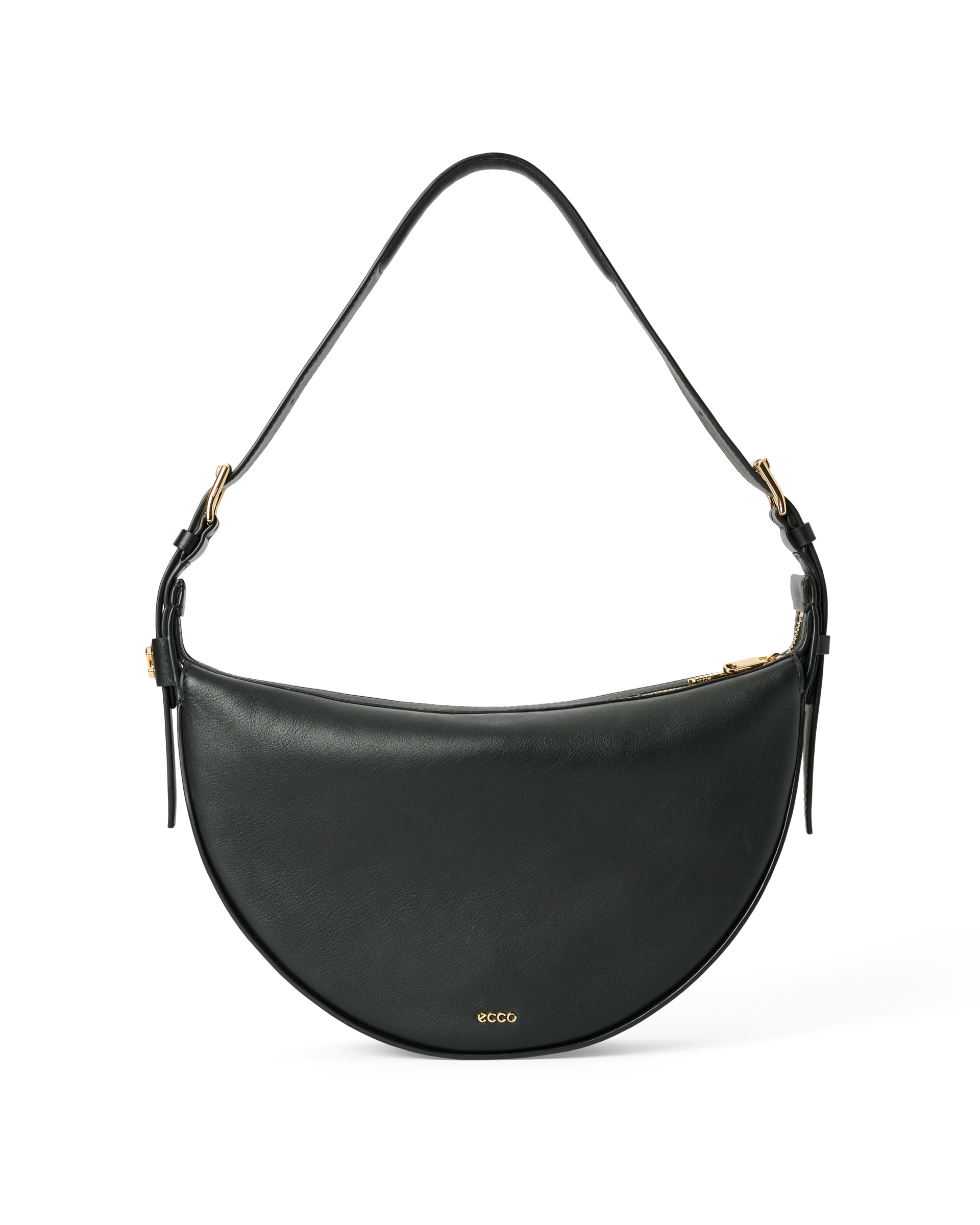 ECCO Fortune Bag M - Skuldertaske i læder - Sort