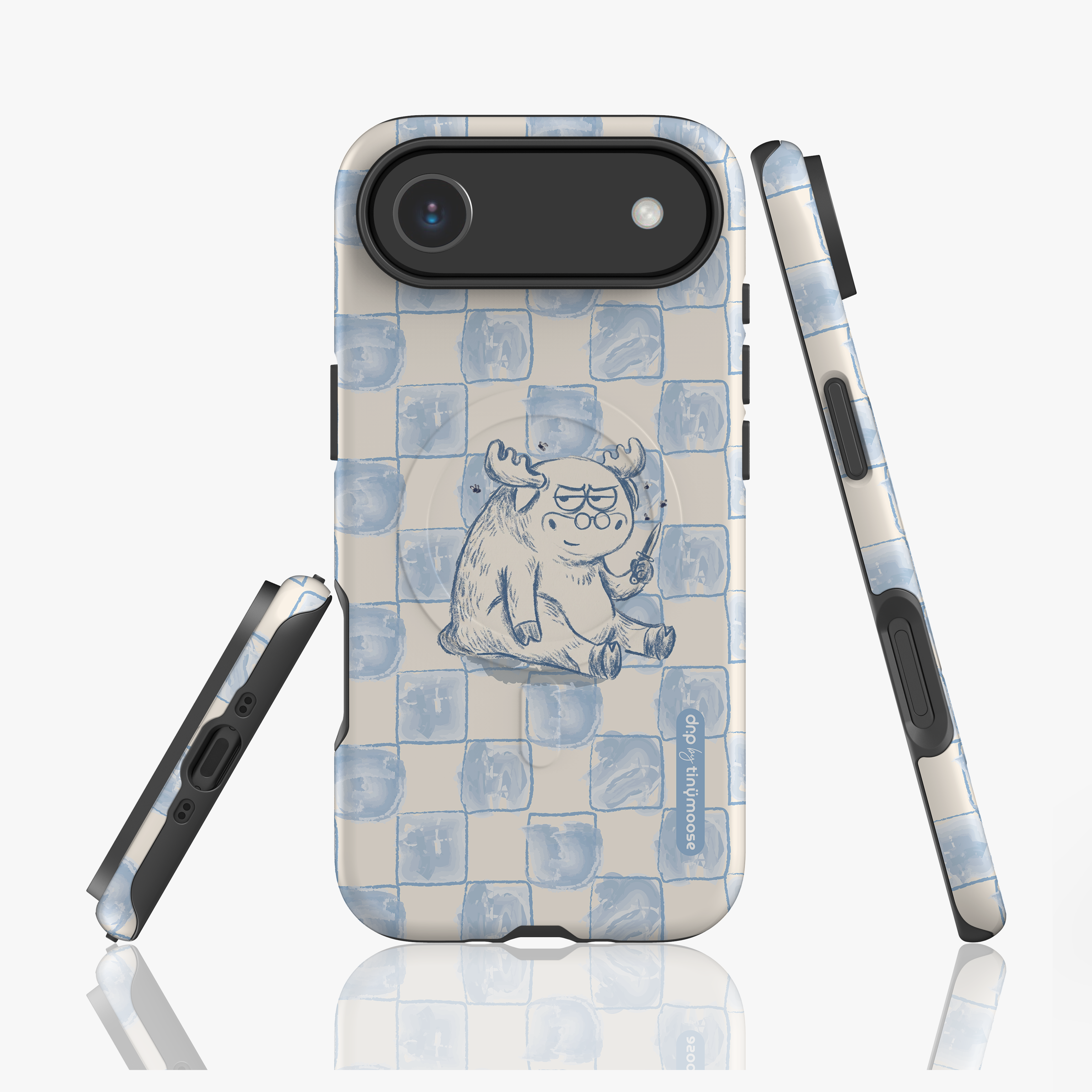 Grumpy Moose Glossy MagSafe Tough Case for iPhone - iPhone 17 Air / Gloss