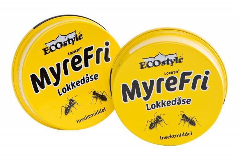 ECOstyle Myrelokkedåse Myrefri metal, 2 stk pakke