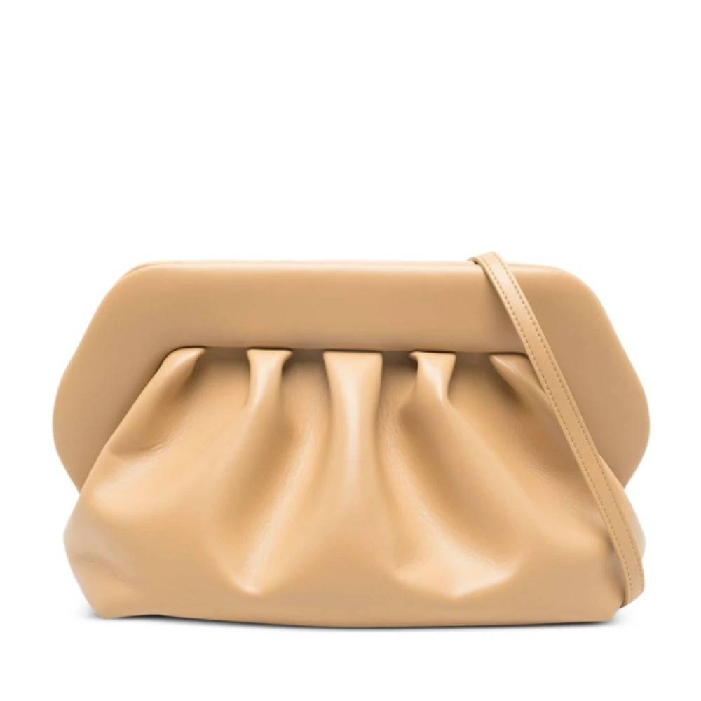 THEMOIRè Bios Gathered Clutch - Tasker - Dame - Beige - ONE SIZE - Uld