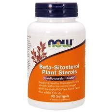 NOW Foods - Beta-Sitosterol Plant Sterols (Kort datum 30/6 2025)