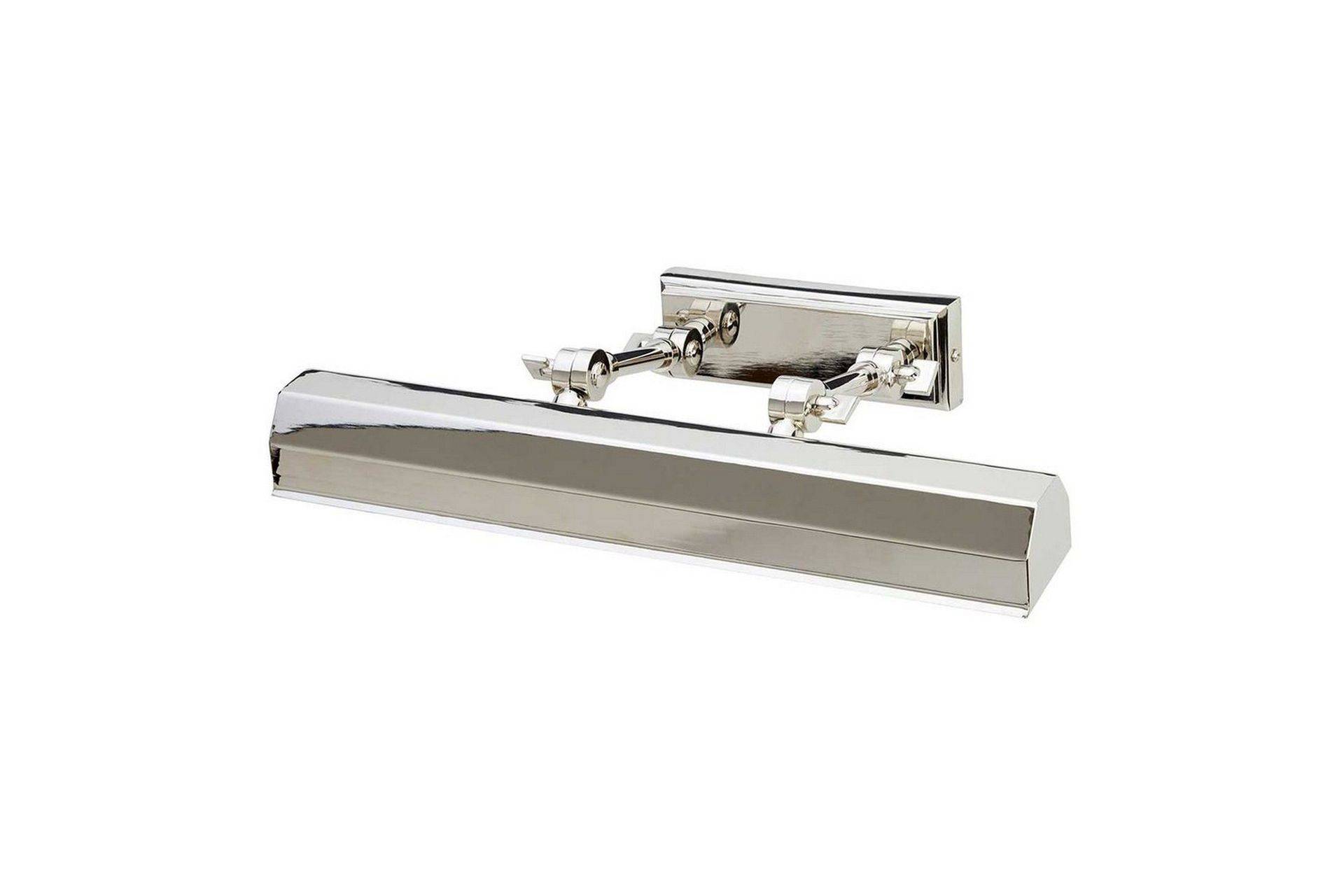 Tavelbelysning Elstead Lighting Chawton 402x119x186 mm, Polerad Nickel - 402x119x186 mm, Polerad Nickel Bokhyllebelysning