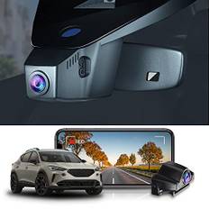 Fitcamx 4K Dual Dashcam Kompatibel mit Cupra Formentor 2021-2025, Dashcam Auto Vorne Hinten passend für VW Golf Mk8 GTE GTD GTI R, UHD 2160P + 1080P WiFi, Parkmodus, G-Sensor, Nachtsicht, 128-GB-Karte