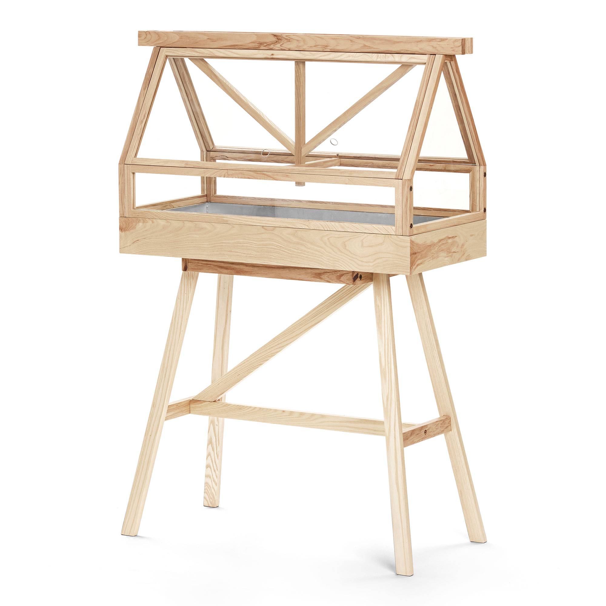 Design House Stockholm - Greenhouse Ash - Blomlådor - Atelier 2+ - Träfärgad