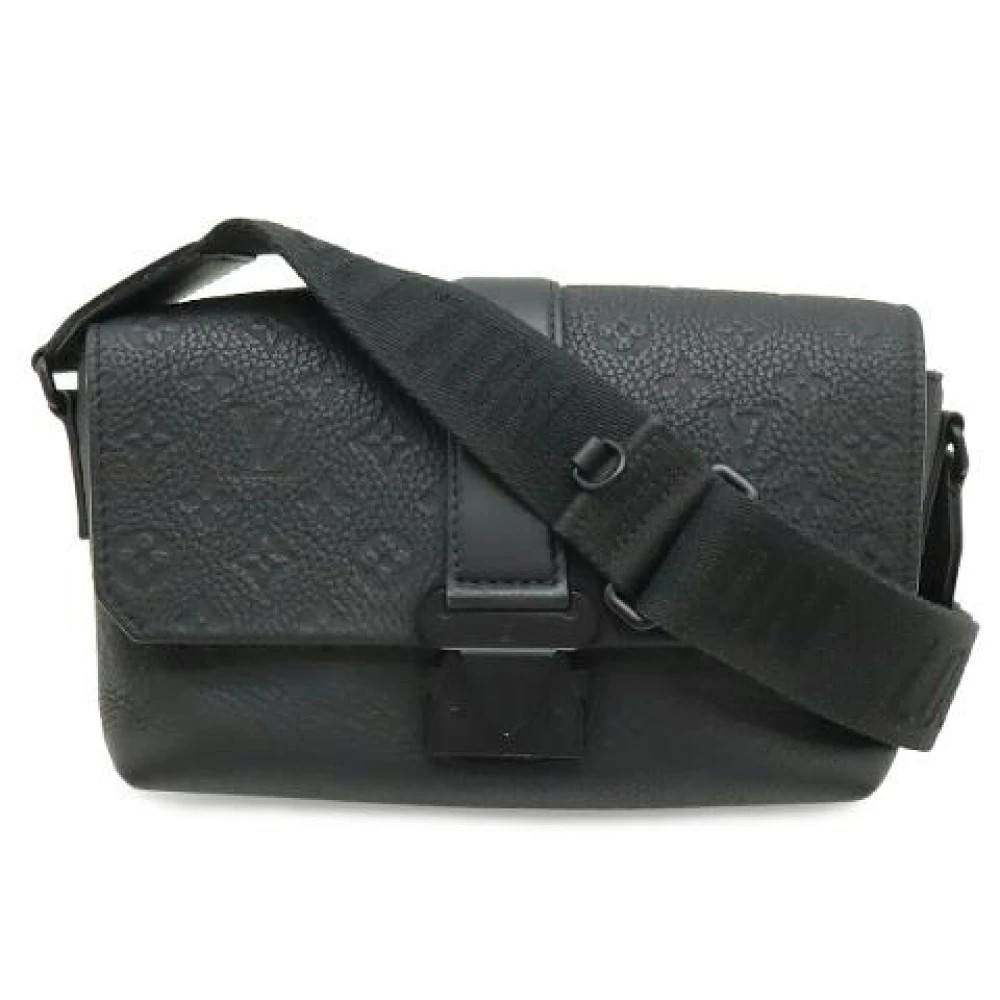 Louis Vuitton Vintage - Pre-owned Monogram Taurillon S Cape Messenger Bag Vintage - Dam - ONE Size - Läder