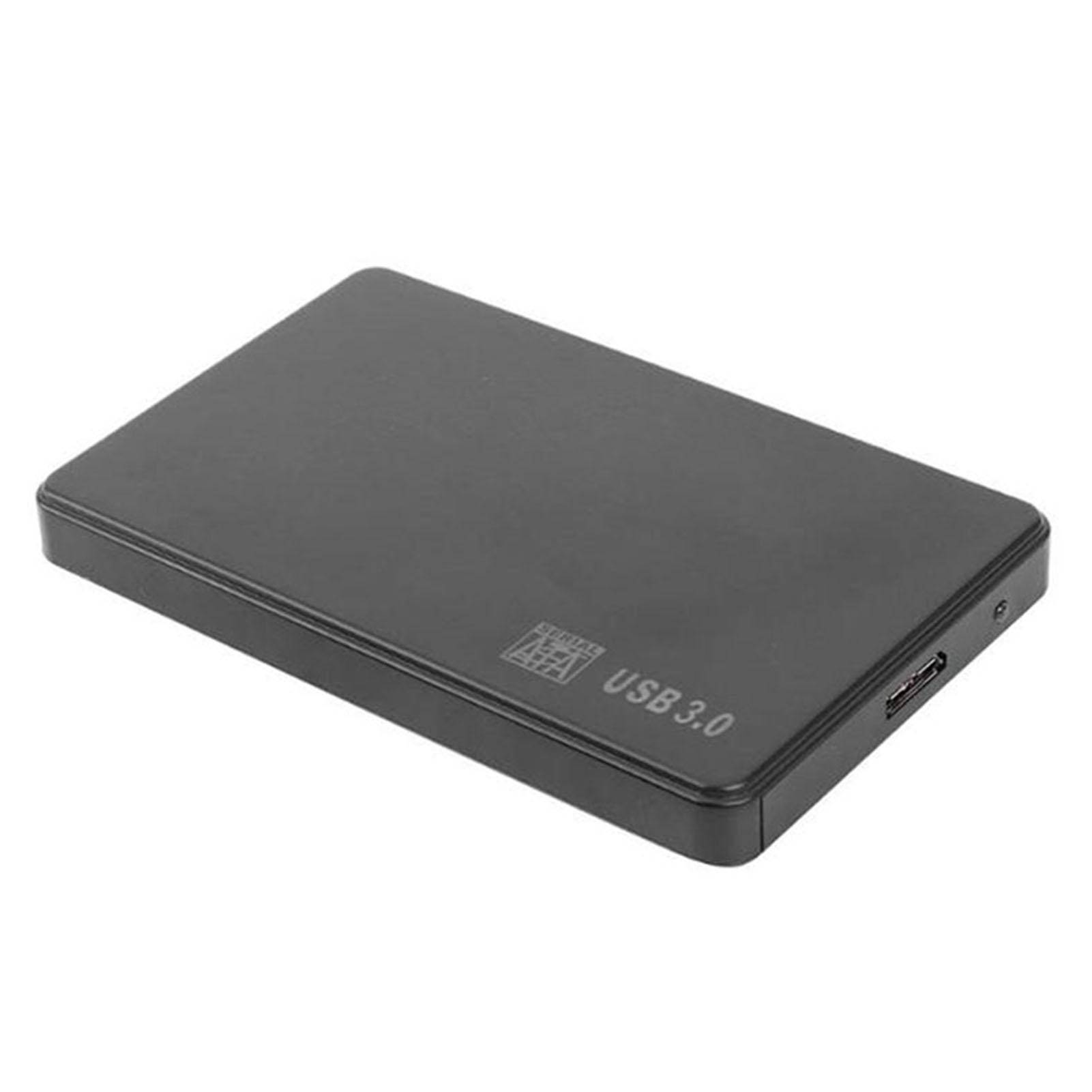 2,5 tums Sata HDD SSD till USB 3.0-fodraladapter 5 Gbps Hårddiskkabinett Stöd 2 TB HDD USB3.0