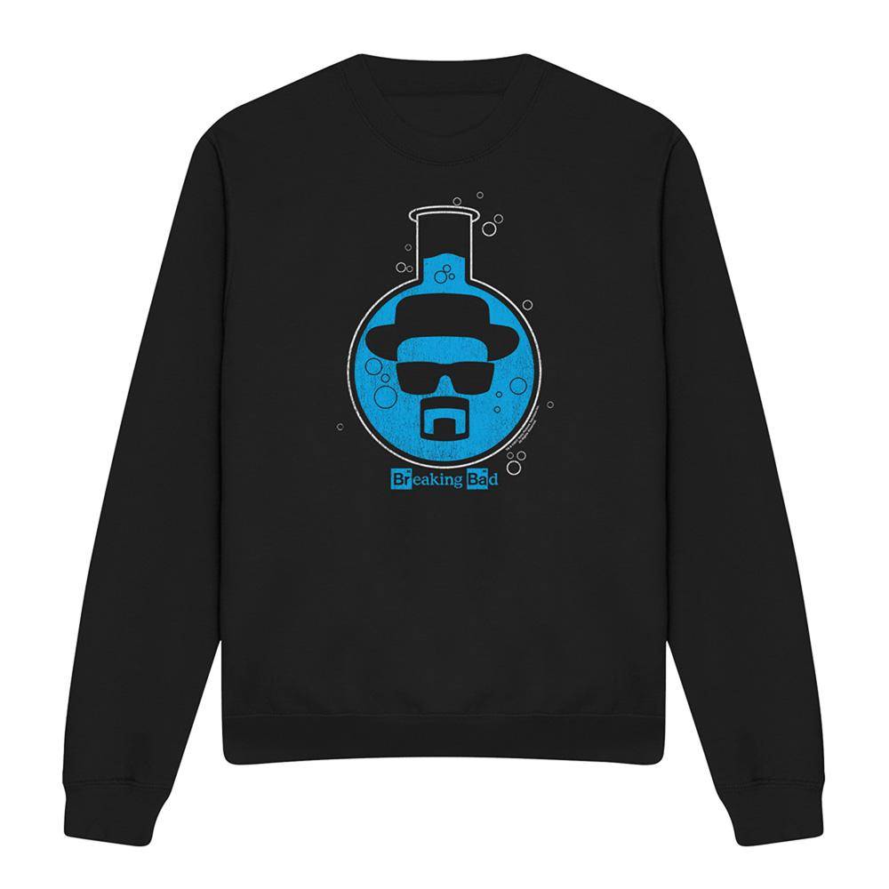 Breaking Bad Unisex Adult Bad Breaker Sweatshirt S svart