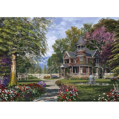1000 bitar - Dominic Davison, Manor house with tower