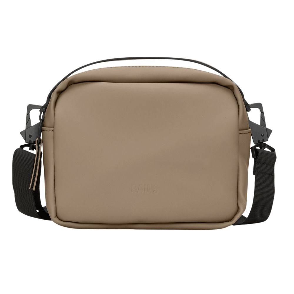 Rains Beige Box Bag - ONE SIZE