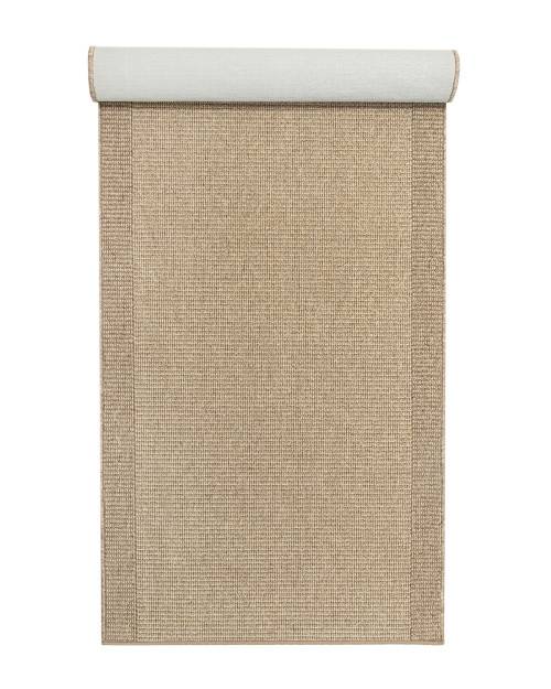 Olympia beige - gångmatta på metervara - 80 cm bred - Beige (80 cm)