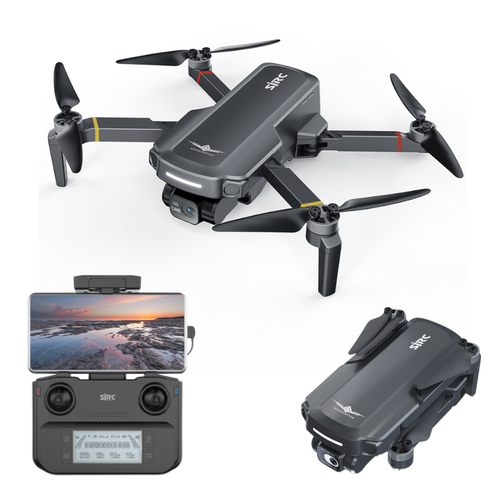 SJRC F5S PRO+ PRO Plus GPS 3,5KM Repeater Digital FPV med 4K EIS HD-kamera 2-axlad mekanisk självstabiliserande gimbal B