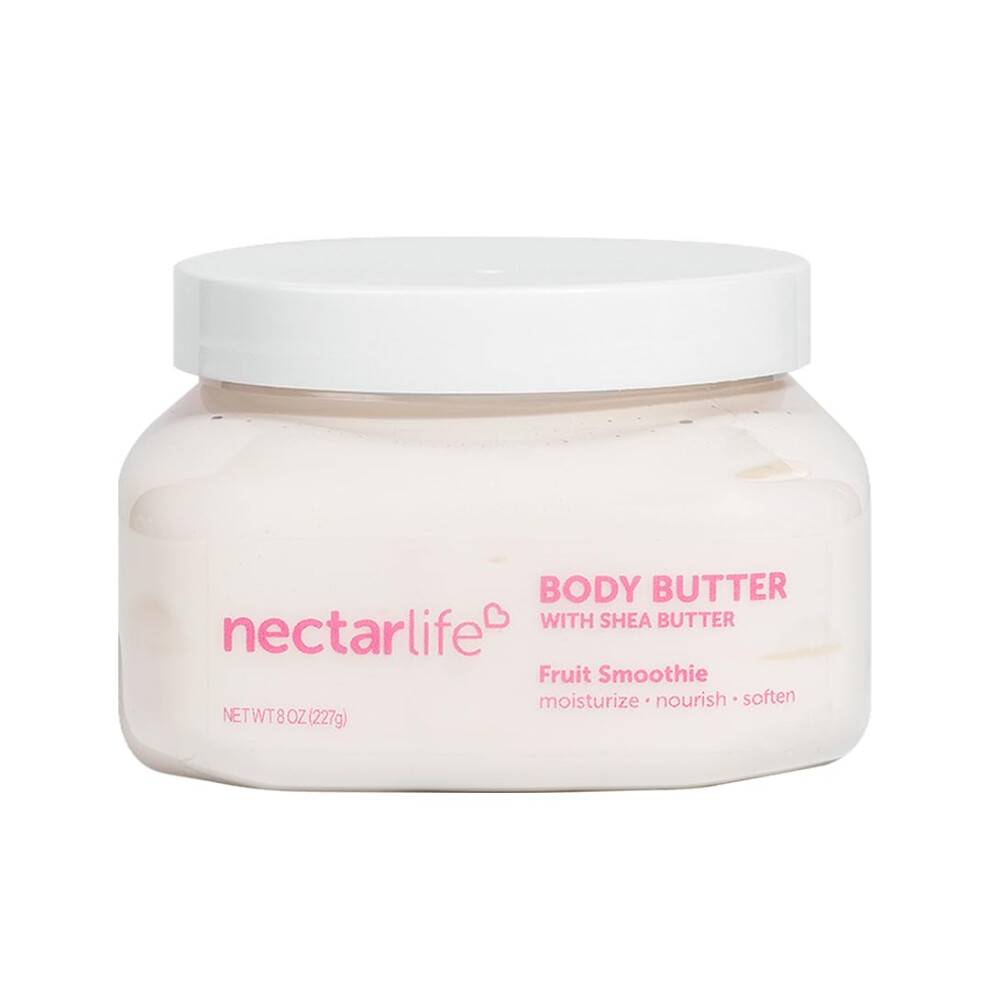Shea Body Butter, Body Cream, Fuktgivande Kräm med Ren Shea Butter, Ger Ultimat Næring & Fukt, Avokado och Aprikosolja