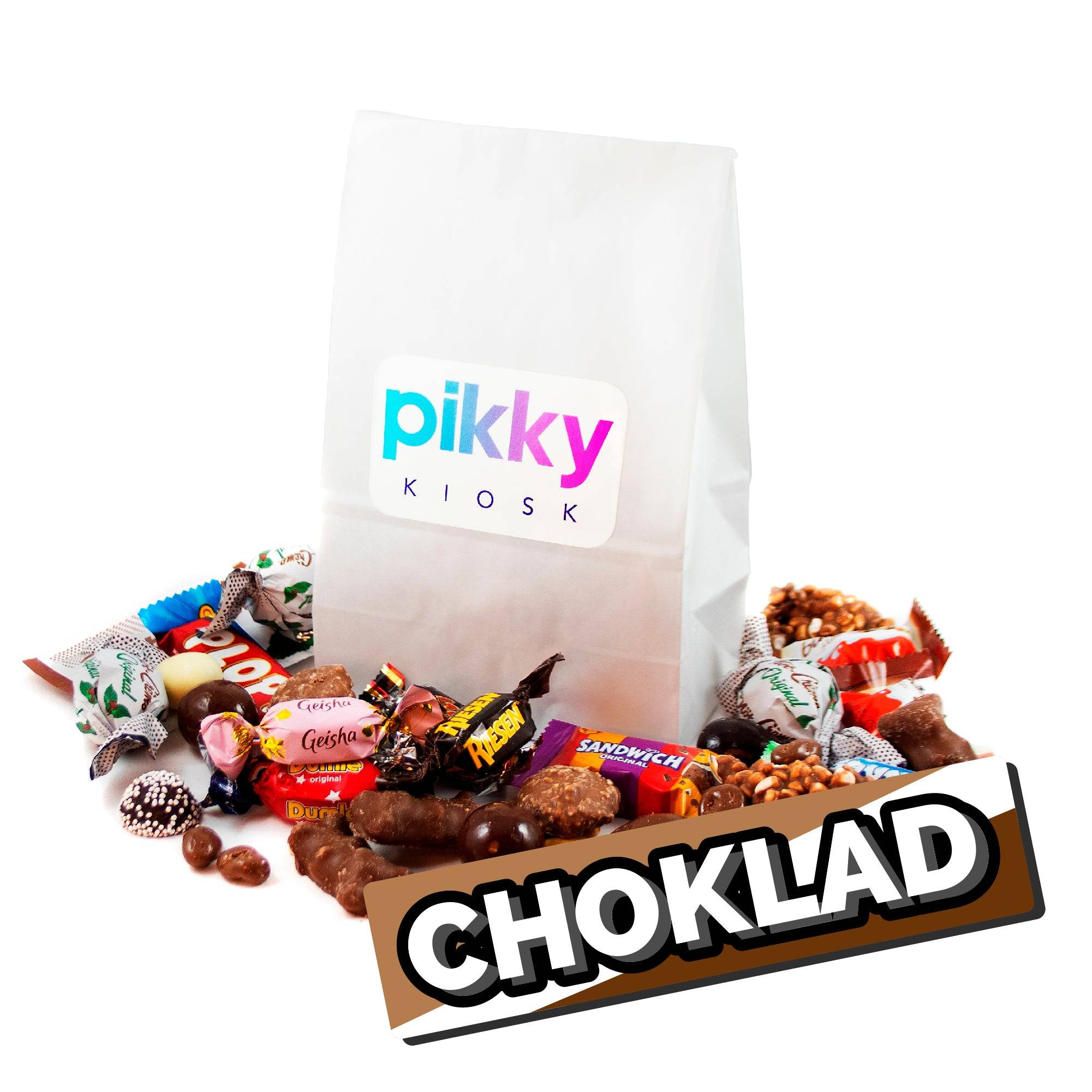 Pikkypåsen Choklad - 500 gram