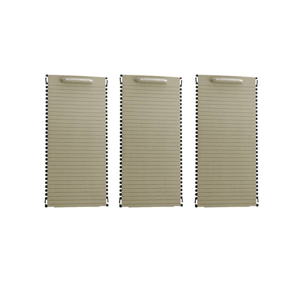 3X Car Inner Indoor Centre Console Roller Blind Cover for - C/E-Calss W204 S204 W212 S212 A20468076079051 Beige