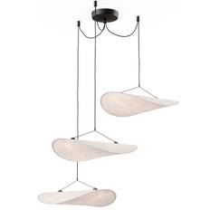 New Works Tense Ø55 chandeliere taklampa white tyvek