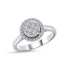 Nuran - Posh Ring 0,45 ct w/si - 14 kt. | Plaza