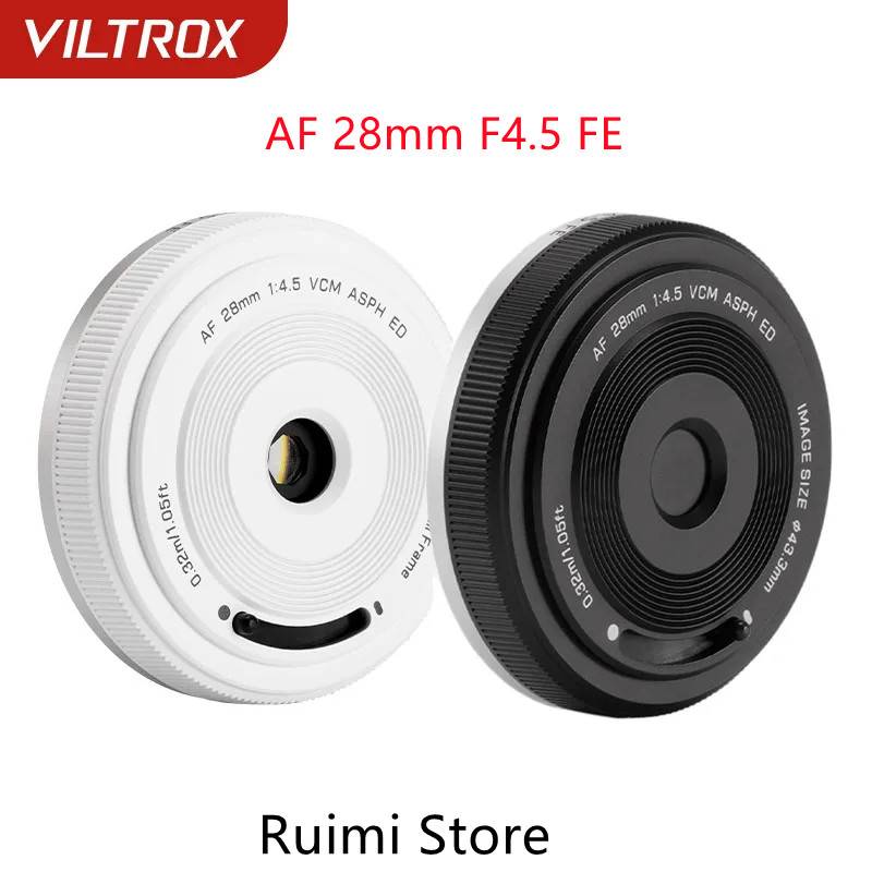 Viltrox AF 28mm F4.5 Cameras Lens Full Frame Auto Focus Lens For Sony E Fujifilm Fuji X XF Nikon Z Series Cameras