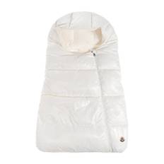 Moncler, Home, unisex, Hvid, 62 CM, Uld, Puffy baby sovepose