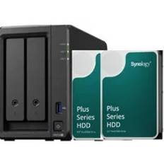 Bundle: SYNOLOGY DS723+ Including 2 x HAT3300-4TB Total 8TB