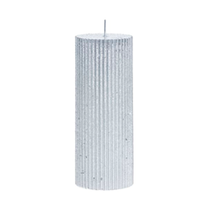 Lene Bjerre Lissa ljus Ø6x15 cm Silver - Silverfärgad