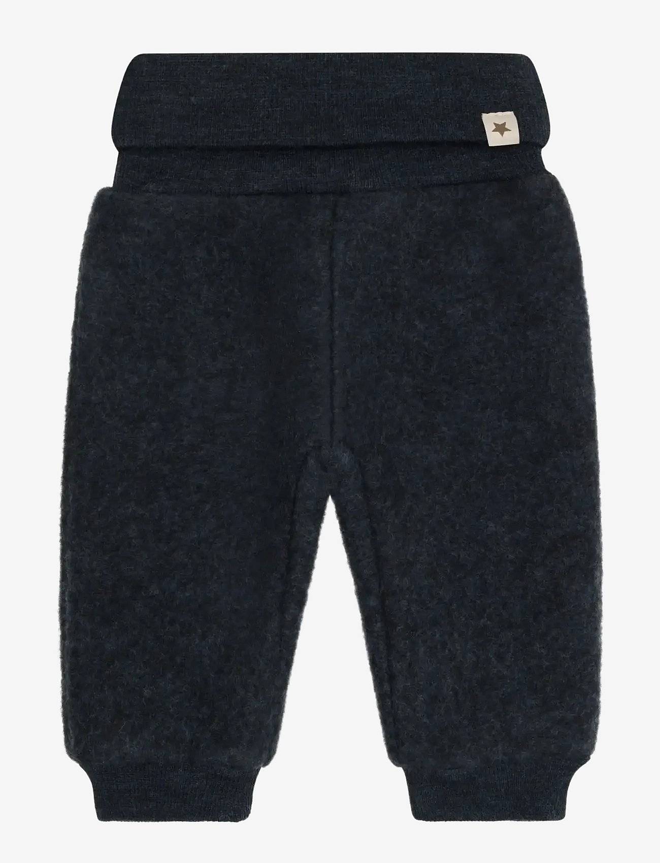 Huttelihut Pants Wool Fleece - Navy - 80