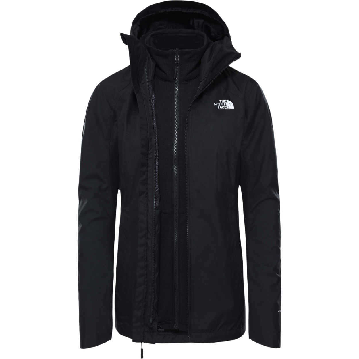 The north face - Quest Triclimate 3-i-1 jakke - Dame  - L  - Sort