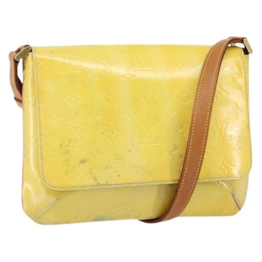 Louis Vuitton Vintage Pre-owned Vintage Cross Body Taske - Vintage - Dame - Gul - ONE SIZE - Uld