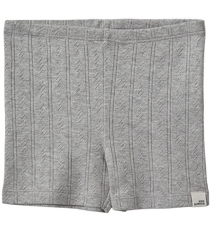 Sofie Schnoor Shorts - Nevask - Grey Mel - Sofie Schnoor - 4 år (104) - Shorts