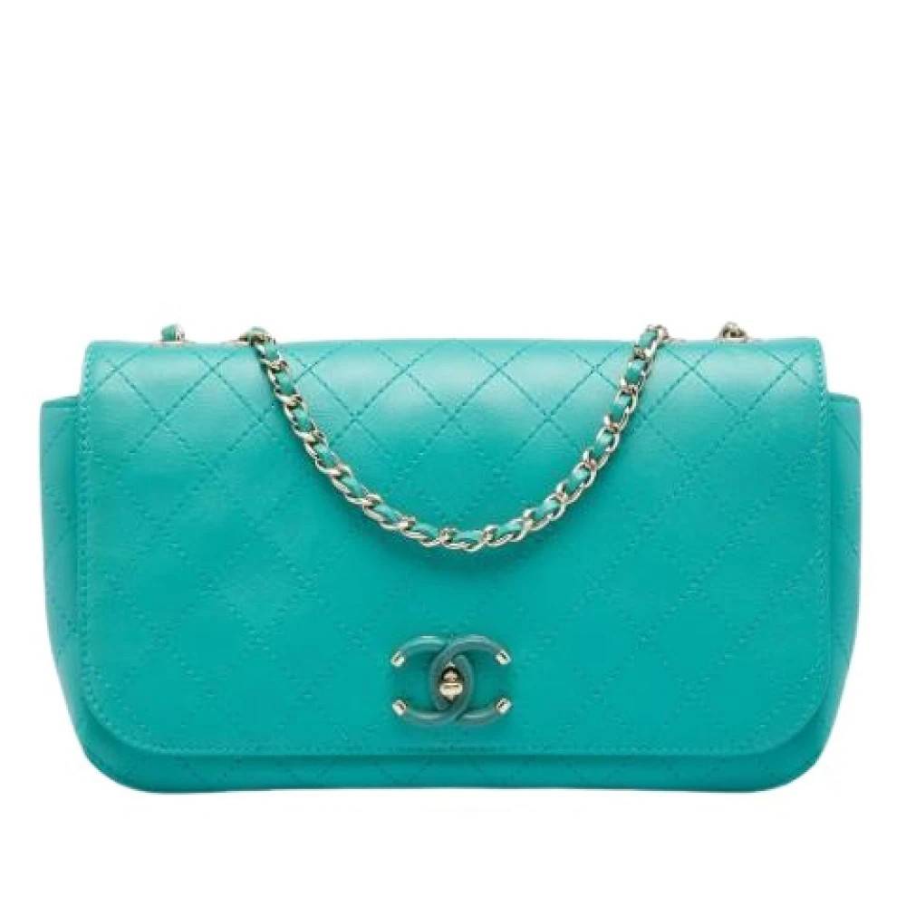 Chanel Vintage - Pre-owned Stitched Leather Crossbody Vintage - Dam - ONE Size - Läder