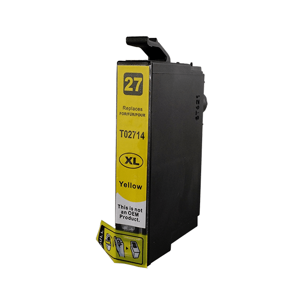 Epson 27XL Yellow printerpatron 15 ml C13T27144010 alternativ